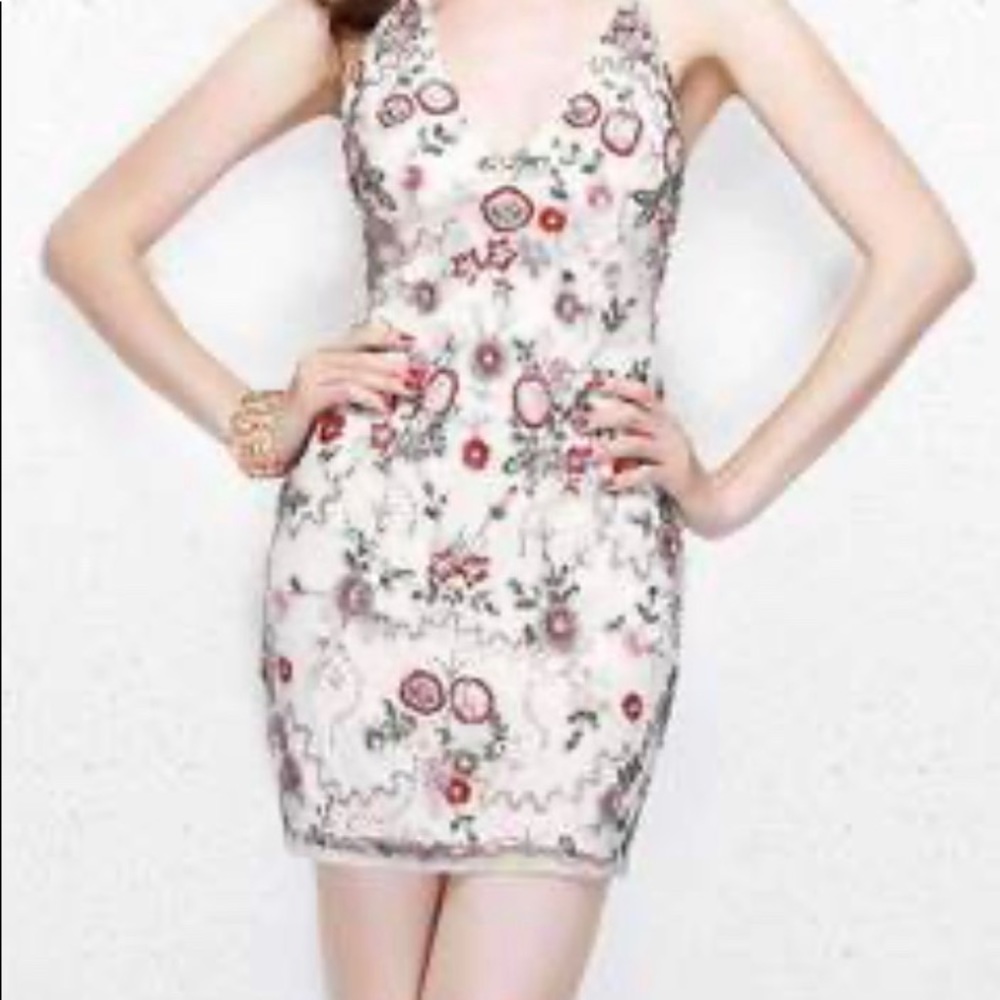 Primavera Couture Cocktail Dress